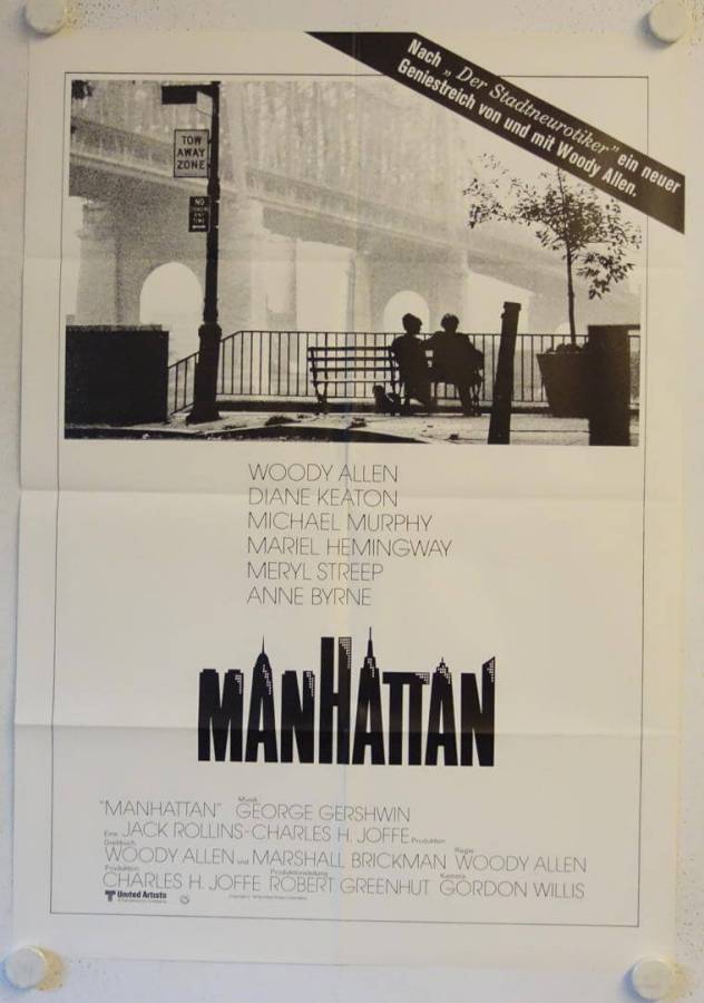 Manhattan original release german movie poster